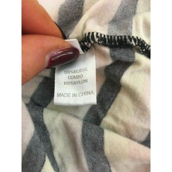 Pencey Standard Striped Mesh short sleeve top t shirt - Picture 8 of 8